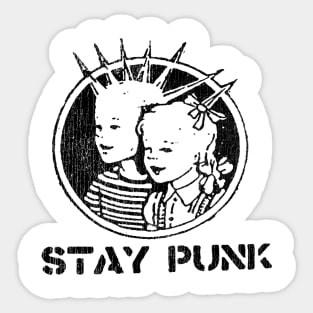 Stay Punk kids Sticker